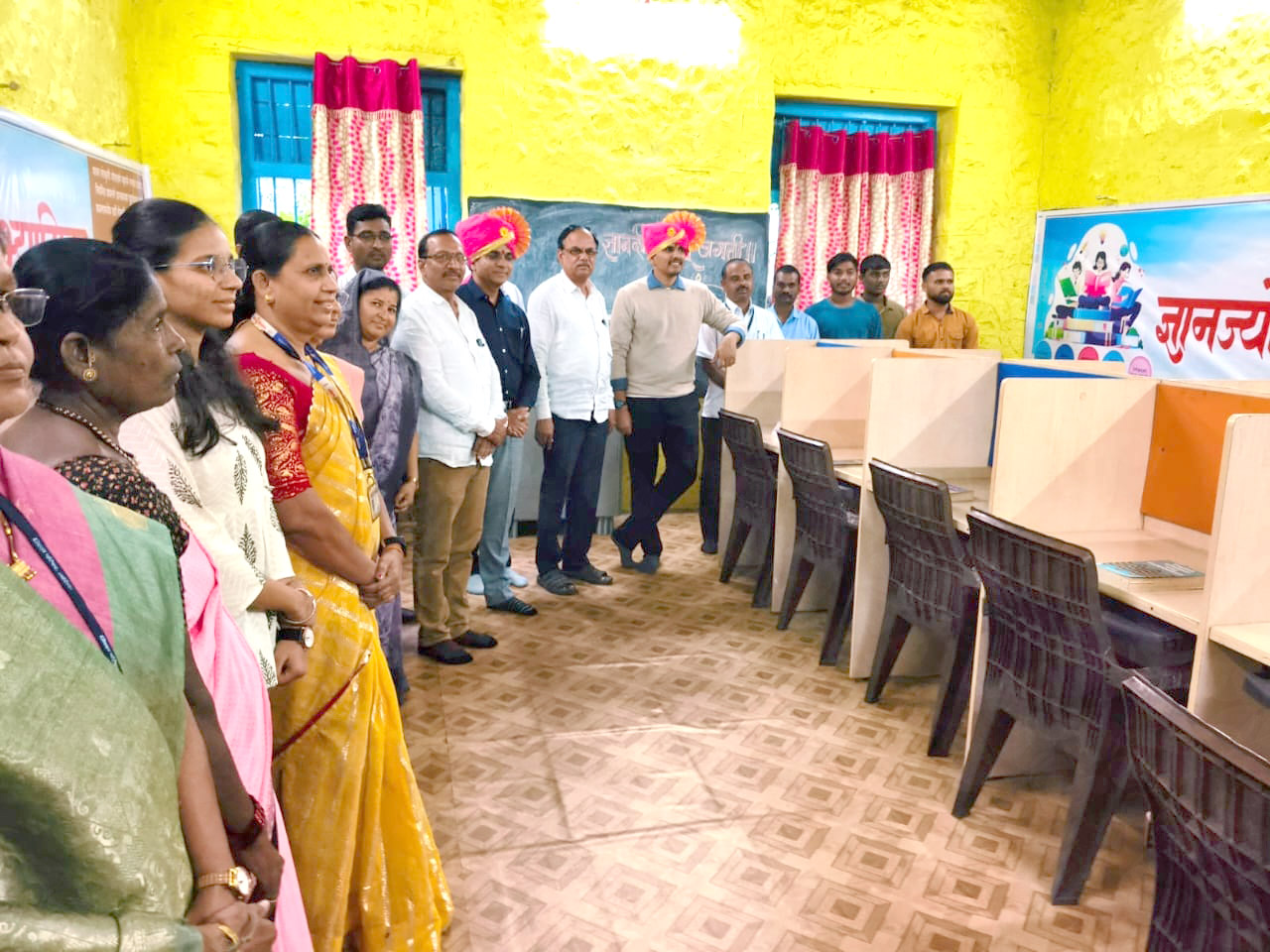 लोकवर्गणीतून उजळली ज्ञानज्योती!